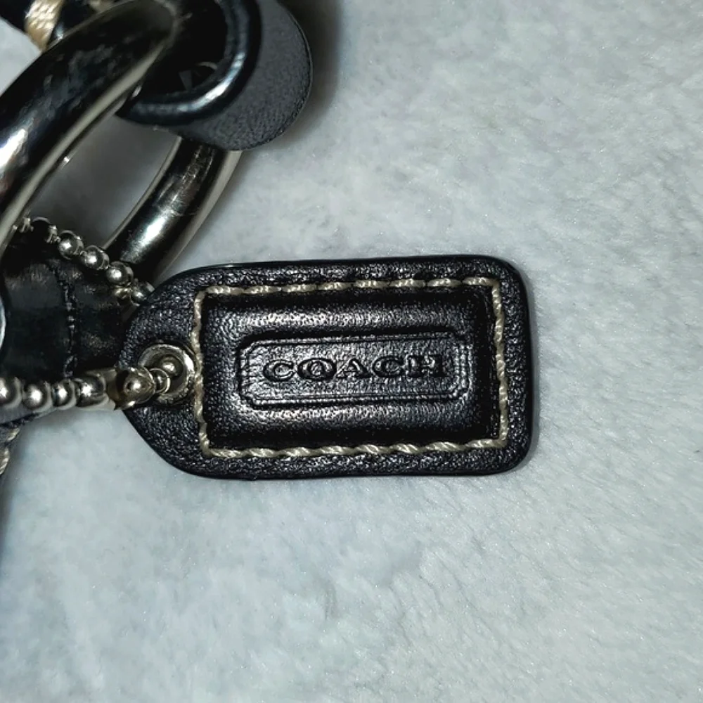 COACH Soho Black Leather Swingpack Small Crossbody Bag